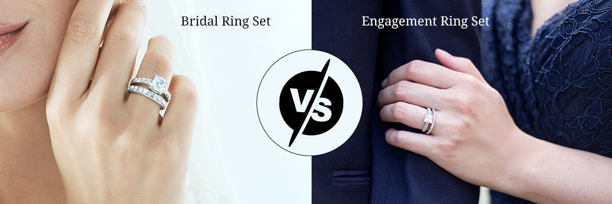 Understanding the Difference Between Bridal and Engagement Ring Sets: A Comprehensive Guide