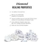 Diamond Heart Stud Earrings with Gold Baby Feet Diamond - ( HI-SI ) - Color and Clarity - Rosec Jewels