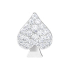 Rosec Jewels-Moissanite Spade Earring for Cartilage Piercing