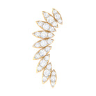 Rosec Jewels-Natural Diamond Wing Crawler Earring for Helix Piercing