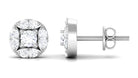 Rosec Jewels-Natural Diamond Screw Back Stud Earrings