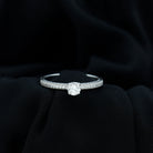 Lab Grown Diamond Solitaire Engagement Ring Lab Grown Diamond - ( EF-VS ) - Color and Clarity - Rosec Jewels