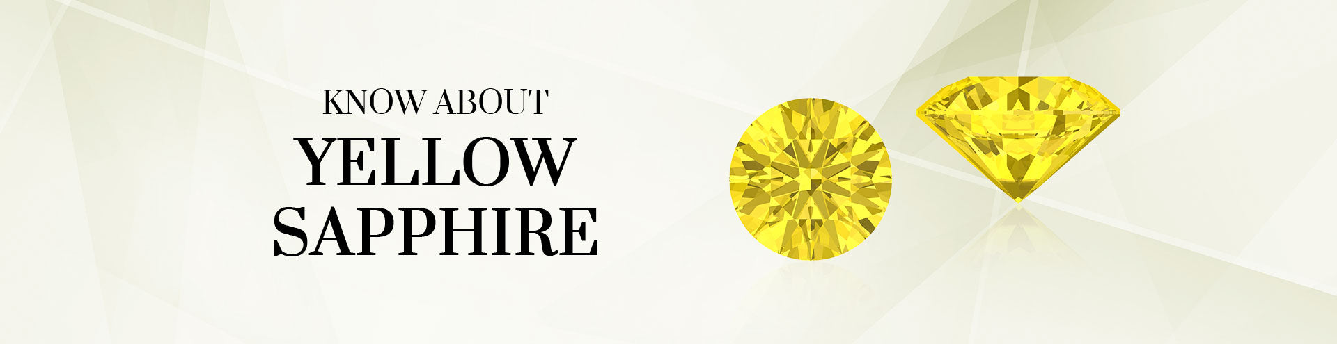 Yellow Sapphire Stone