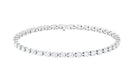 Round Shape Cubic Zirconia Tennis Bracelet Zircon - ( AAAA ) - Quality - Rosec Jewels