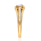 Cubic Zirconia Solitaire Band Ring Zircon - ( AAAA ) - Quality - Rosec Jewels