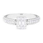 1.25 CT Classic Cubic Zirconia Engagement Ring in Gold Zircon - ( AAAA ) - Quality - Rosec Jewels