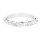 1.25 CT Zircon Half Eternity Ring Zircon - ( AAAA ) - Quality - Rosec Jewels