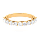 1.25 CT Zircon Half Eternity Ring Zircon - ( AAAA ) - Quality - Rosec Jewels